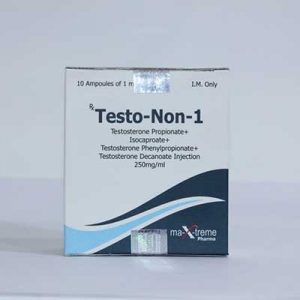 Lowest price on Sustanon 250 (Testosterone mix). The Testo-Non-1 buy USA cycle